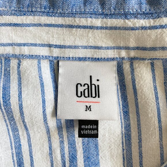 ✨SUMMER SALE✨ V-Neck Striped Beach Cover Up – Medium - Picture 4 of 5